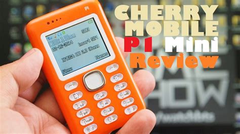 cherry mobile mini cell phone.